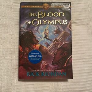 The blood of Olympus by Rick Riordan